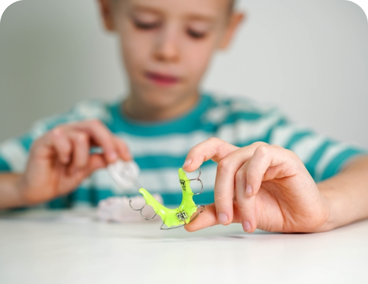 Orthodontie interceptive pour enfants